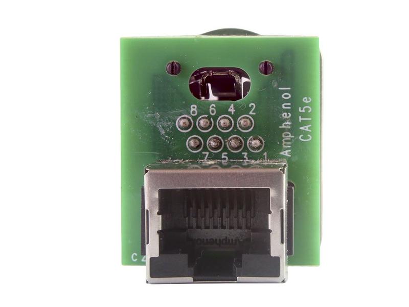 Imagem de Conector Plug De Rede Painel Amphenol Ethercon Rj45 Rjx8fd5t