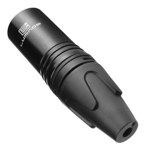 Imagem de Conector Plug Xlr Macho Linha Profissional Lu71226bk Luminos