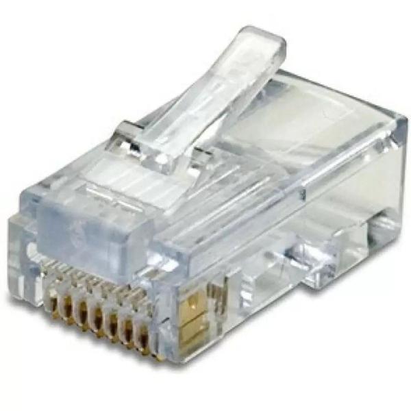 Imagem de Conector Rj45 Crip Ez Rede Pack 100 Unidades Resistênte