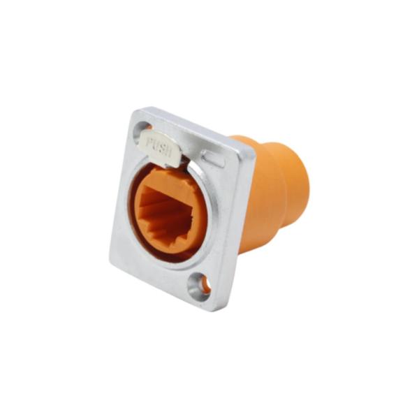 Imagem de Conector RJ45(f) Datalink DLK RJ45-002 Dual Painel Femea