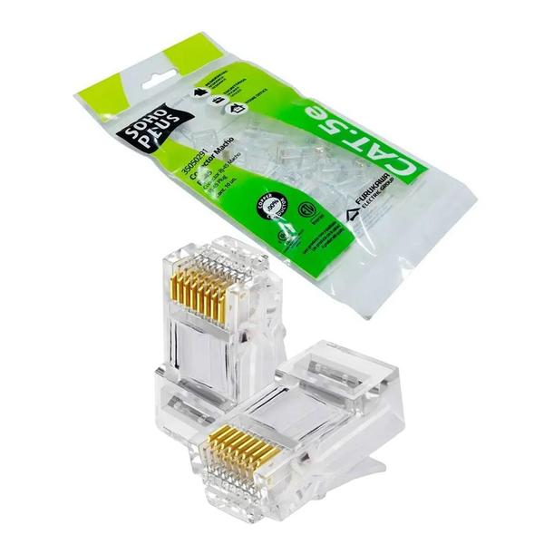 Imagem de Conector RJ45, Furukawa Sohoplus Pacote 10 Unidades