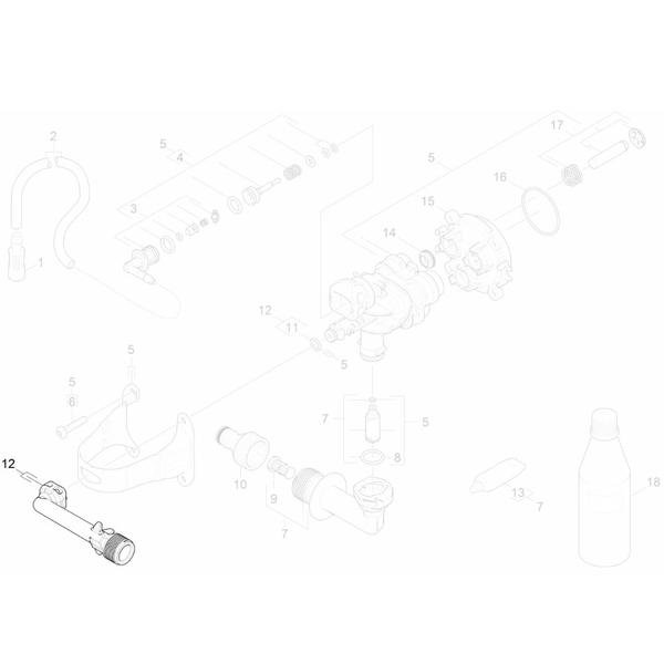 Imagem de Conector Saída Conexão Lado Pressão Compatível com Lavajato Karcher K2.360