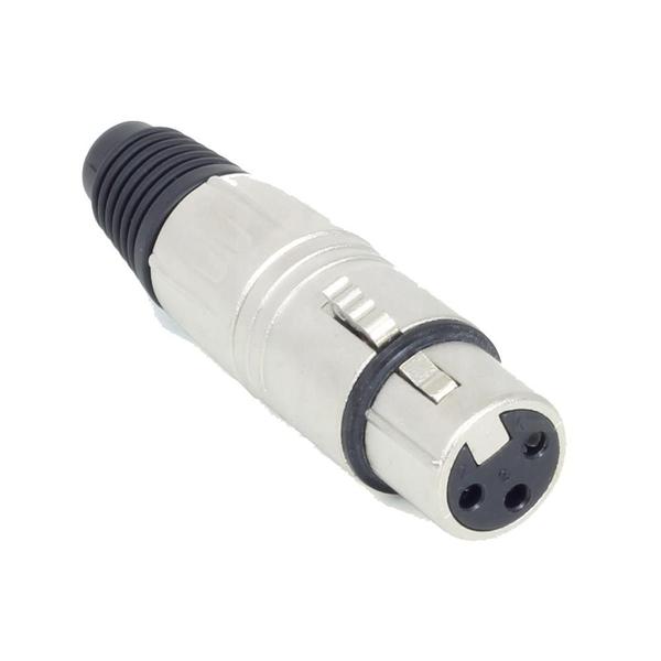 Imagem de Conector XLR de Linha Femea Mod L3FNN01 - Santo Angelo