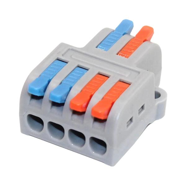 Imagem de Conectores de Fiação Rápida Mini - 10/50 Peças - Conector Universal para Casa