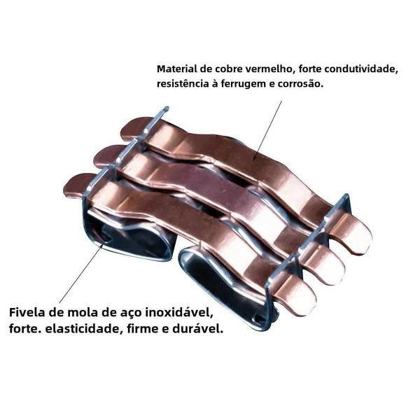 Imagem de Conectores de Fiação Rápida - Mini Divisores Compactos (10, 30 ou 50 Peças)