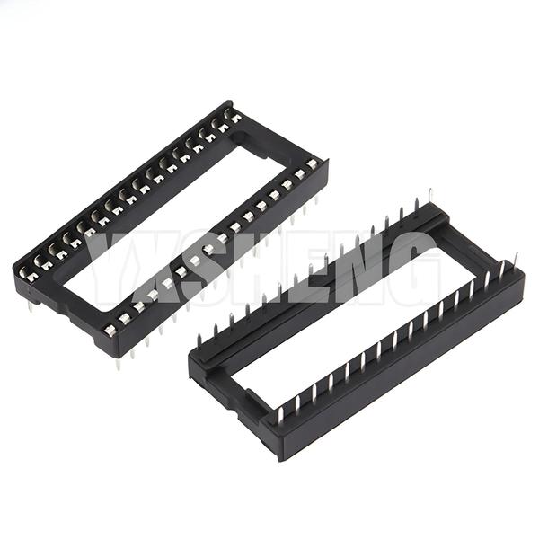 Imagem de Conectores DIP IC de 2,54mm - Kit com 10 Soquetes (DIP6, DIP8, DIP14, DIP16)