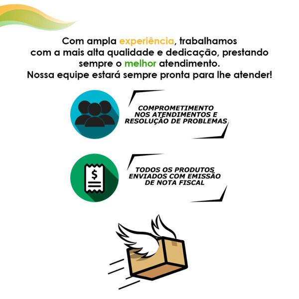 Imagem de Conectores RG6 De Compressão Cabo Coaxial 100 Unidades