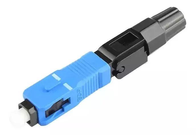 Imagem de Conectores Upc Azul - conector rosca, fast - Kit com 100