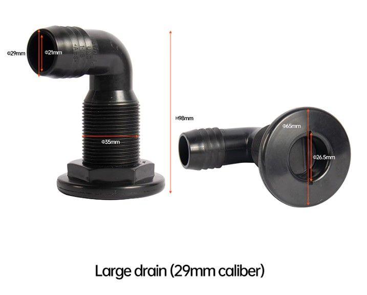 Imagem de Conexão Curva 29mm large com válvula retenção  51400