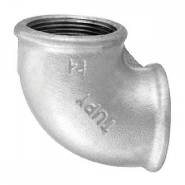 Conexao Galvanizada Tupy Joelho 90ºx3/8'' Imagem de Conexao Galvanizada Tupy Joelho 90ºx3/8''