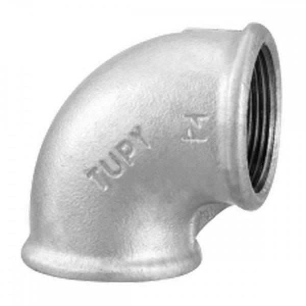 Conexao Galvanizada Tupy Joelho 90ºx3/8'' Imagem de Conexao Galvanizada Tupy Joelho 90ºx3/8''