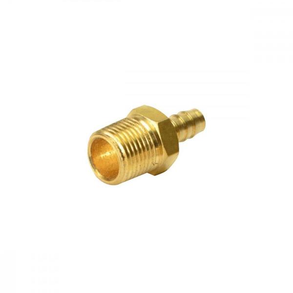 Imagem de Conexao Gas Politec 1/2'' Npt X 3/8'' Bico Mamadeira   1090008/60004