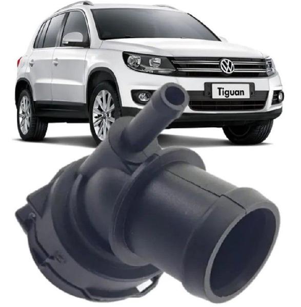 Imagem de Conexao mangueira da agua superior do radiador, volkswagen tiguan 2.0 tsi 2007 em diante mg678