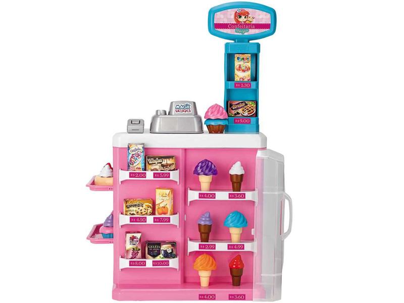 Imagem de Confeitaria Infantil Coleção Meg - Confeitaria Mágica Magic Toys 25 Peças