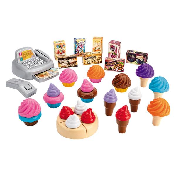 Imagem de Confeitaria Infantil Mercadinho Com Carrinho 8064 -  Magic Toys