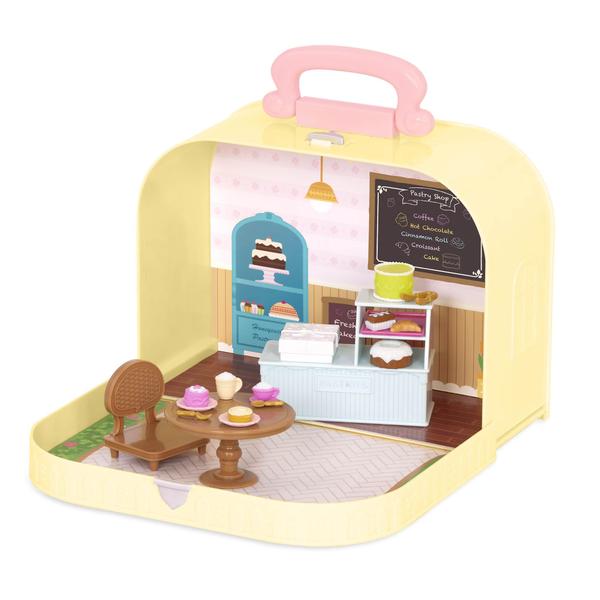 Imagem de Confeitaria Playset Li'l Woodzeez com mala de viagem de mais de 3 anos