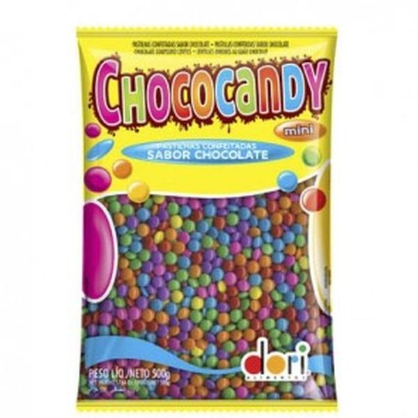 Imagem de Confeito Chococandy Dori 500g Colorido