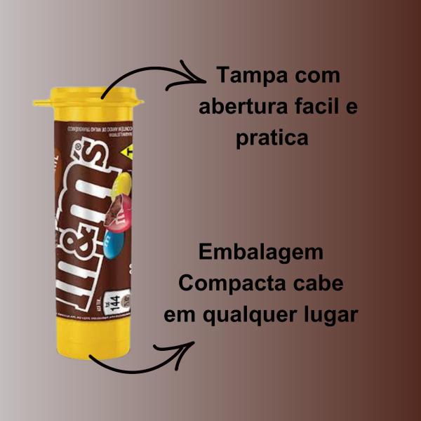 Imagem de Confeito Chocolate Tubo M&ms 360g Com 12 - Mars - Presente