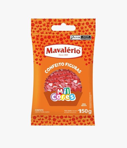 Imagem de Confeito Coração 150g - Mavalerio