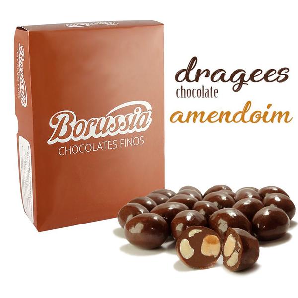 Confeito de Amendoim Borússia Chocolates - Borússia Chocolates Imagem de Confeito de Amendoim Borússia Chocolates