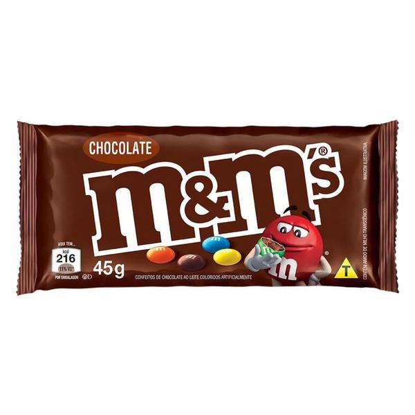 Imagem de Confeito De Chocolate M&M'S Tradicional 45G- Cx Com 18Un