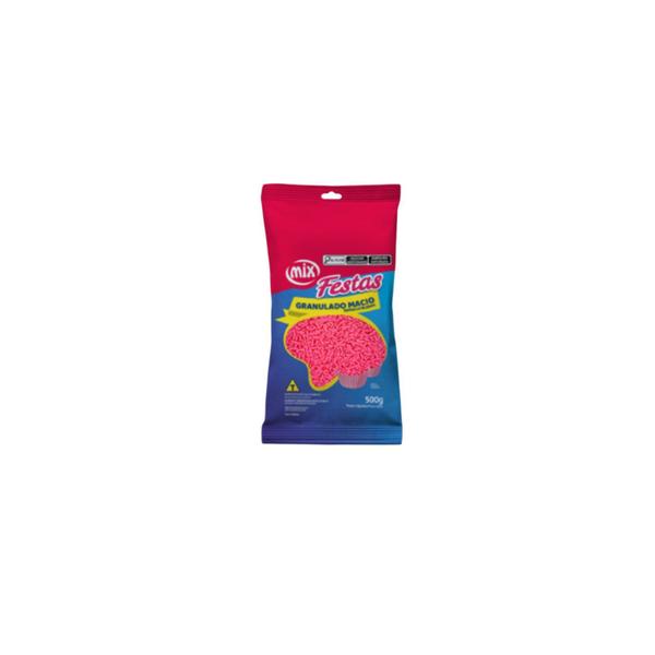 Confeito Granulado Chocolate Macio Colorido 500g - Mix Imagem de Confeito Granulado Chocolate Macio Colorido 500g