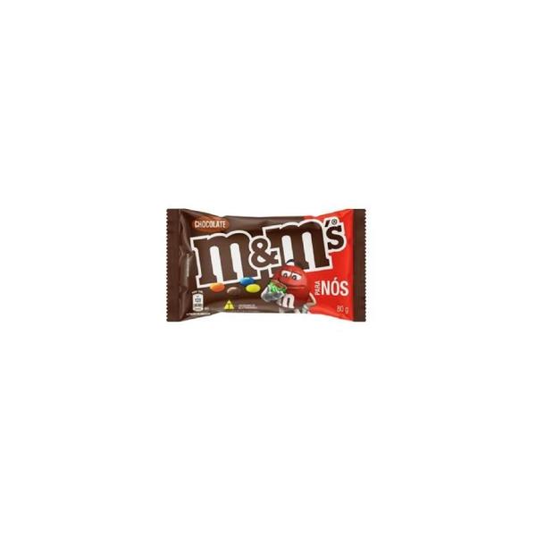 Confeito M&Ms Chocolate ao Leite - Pacote com 80G - MASTERFOODS BRASIL Imagem de Confeito M&Ms Chocolate ao Leite - Pacote com 80G