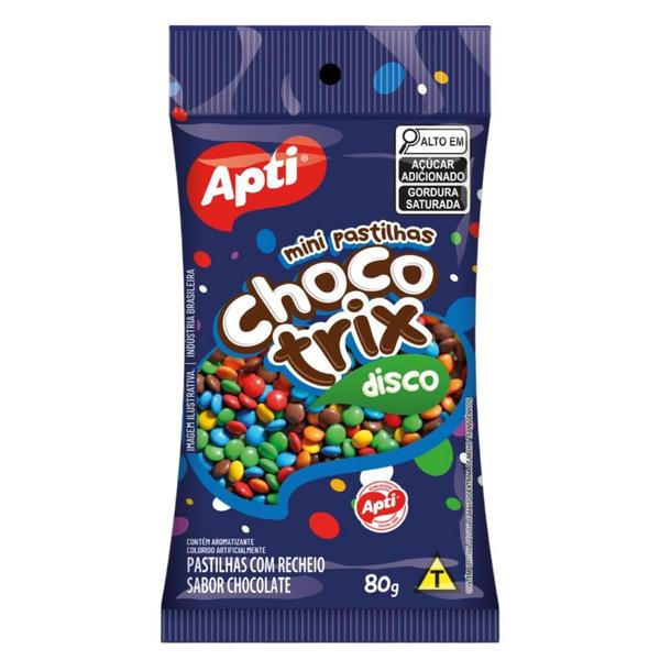 Imagem de Confeitos Disco Choco Trix Apti 80g