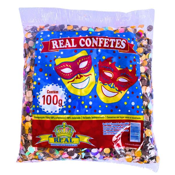 Imagem de Confete Carnaval Folia Festa - Kit Com 10 Pacotes 1kg Total