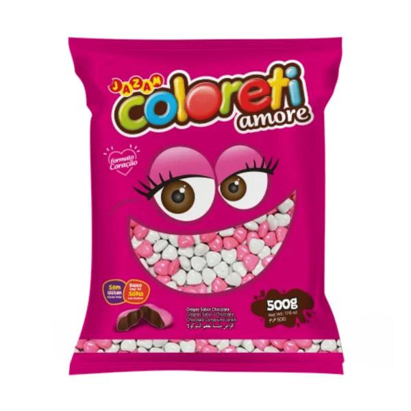 Imagem de Confete Chocolate Coloreti Amore - 500g