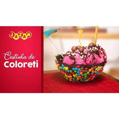 Confete de Chocolate Coloreti 5kg - Jazam Imagem de Confete de Chocolate Coloreti 5kg - Jazam