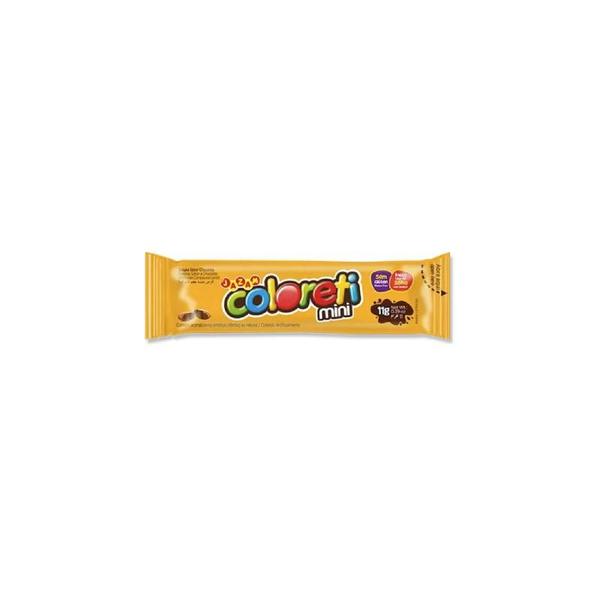 Confete de Chocolate Coloreti Mini Jazam - Display 396G Imagem de Confete de Chocolate Coloreti Mini Jazam - Display 396G