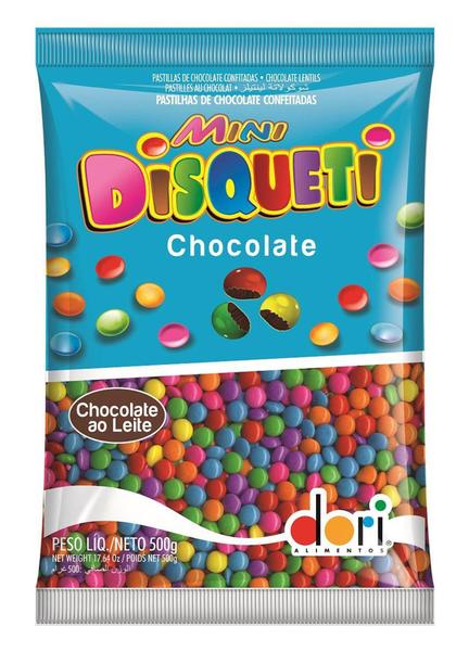 Confete Mini Disqueti 500g - Dori Imagem de Confete Mini Disqueti 500g - Dori