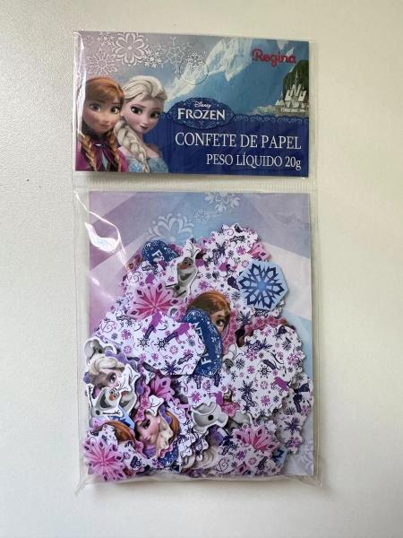 Imagem de Confete papel Festa Frozen 20 g Regina Festas - Inspire sua Festa Loja