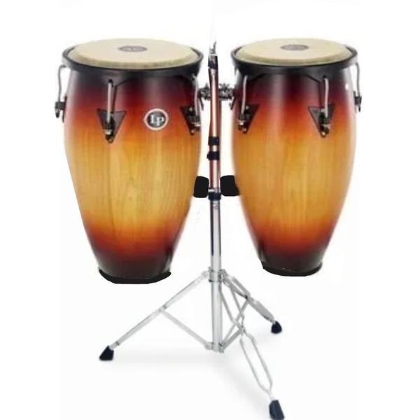 Imagem de Conga lp matador custom m846s-vsb com estante - par