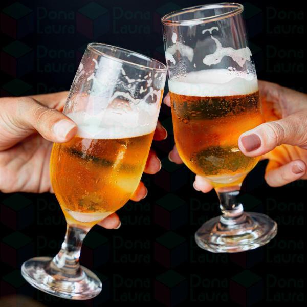 Imagem de Conj 10 Taça Hannover p/ Chopp Cerveja Vinho Drinks Bar