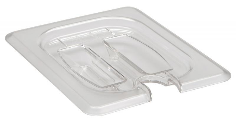 CONJ 10 TAMPAS 1/6 Em POLICARBONATO Com Ranhura e Abertura Para Colher Para Cubas Gastro Em POLI 1/6 CAMBRO Imagem de CONJ 10 TAMPAS 1/6 Em POLICARBONATO Com Ranhura e Abertura Para Colher Para Cubas Gastro Em POLI 1/6 CAMBRO