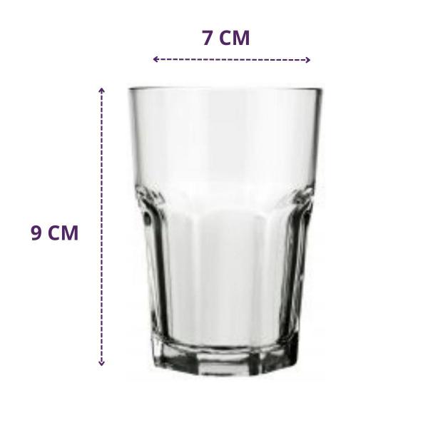 Conj. C/6 Copos Bristol 200ml + 1 Jarra Diamante 1 Litro - Praticasa Imagem de Conj. C/6 Copos Bristol 200ml + 1 Jarra Diamante 1 Litro