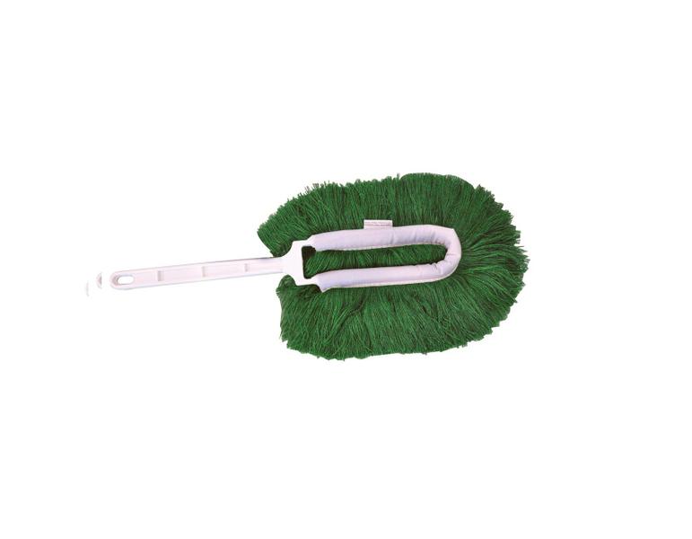 Imagem de CONJ Espanador ELETROSTÁTICO Verde EE605 BRALIMPIA + Pano de Microfibra Para Limpeza a Seco Kit Com 4 Cores Sortidas 30 x 30 cm PM04