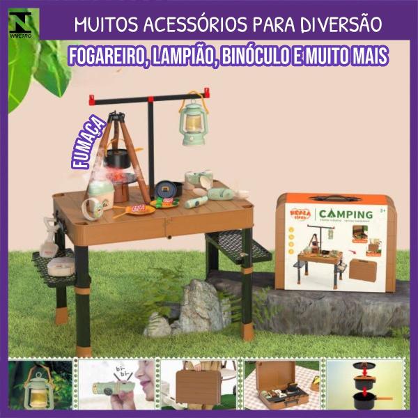 Imagem de Conjnunto de Camping Infantil Aventura Completa Para Brincar