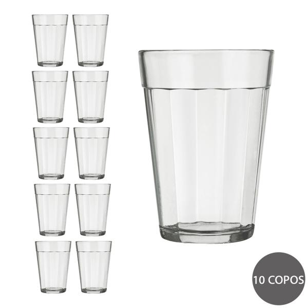 Imagem de Conjunto 10 Copos Americano Café Grande Nadir 300 ml