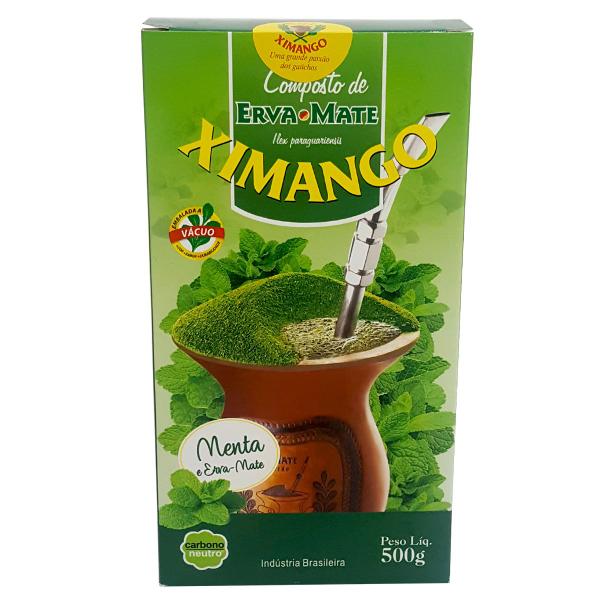 Imagem de Conjunto 10 Erva-mate 500g Chimarrão Composta Ximango Menta