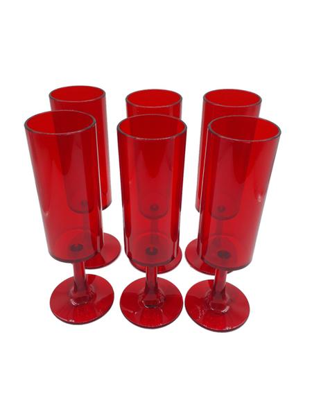 Imagem de Conjunto 10 Taças Flute Para Espumante Champagne Luxo 250 Ml