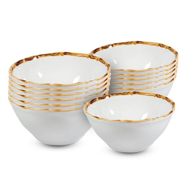 Imagem de Conjunto 12 Bowls Para Sopa Bambu 500ml 2ª Linha Scalla