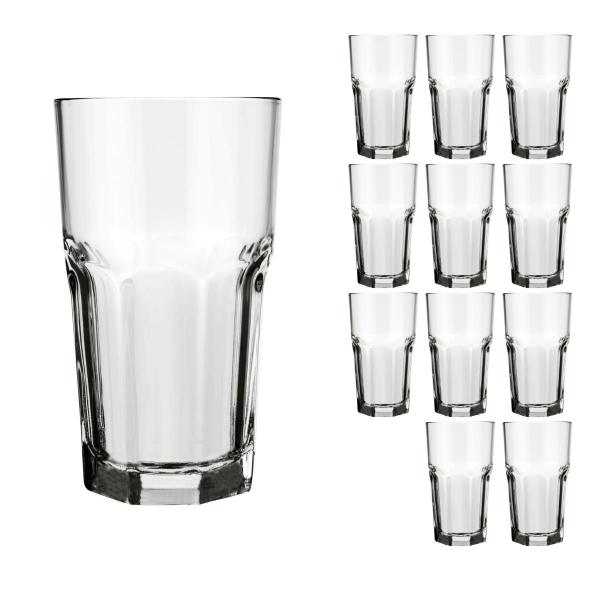 Imagem de Conjunto 12 Copos 340ml Vidro Bristol Nadir Suco Agua