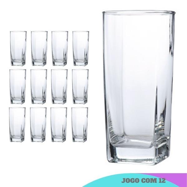 Conjunto 12 Copos Bali Transp Vidro Luxo Casa Linda 320ml - PRATICASA Imagem de Conjunto 12 Copos Bali Transp Vidro Luxo Casa Linda 320ml