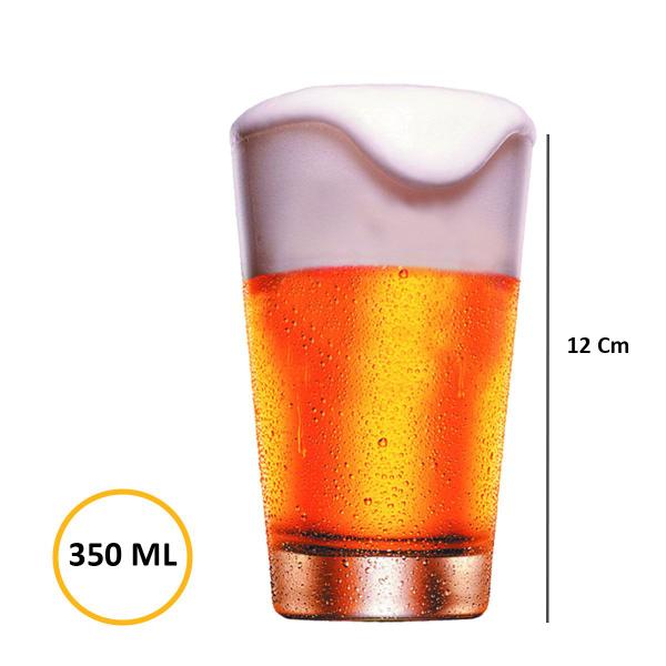 Imagem de Conjunto 12 Copos De Cerveja Bar Caldereta 350ml Ambev