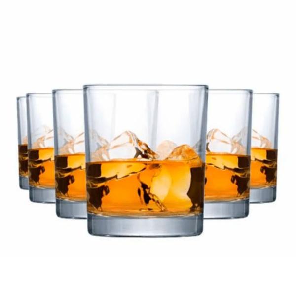 Imagem de Conjunto 12 Copos Para  Whisky Barriquinha Rocks Nadir 