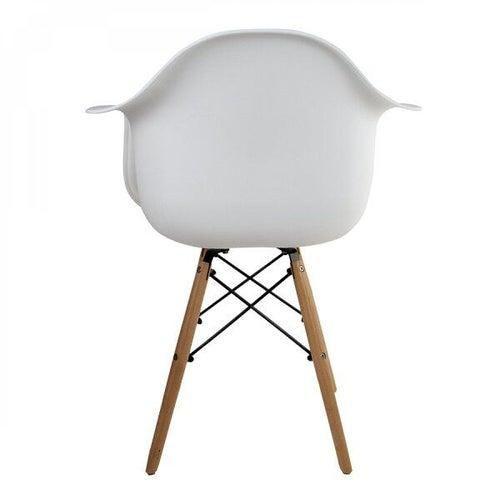 Imagem de Conjunto 2 Cadeiras com Braços Eames Empório Tiffany Branca