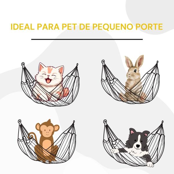 Imagem de Conjunto 2 Mini Redes Algodão Bebê e Pet Resistente e Confortável